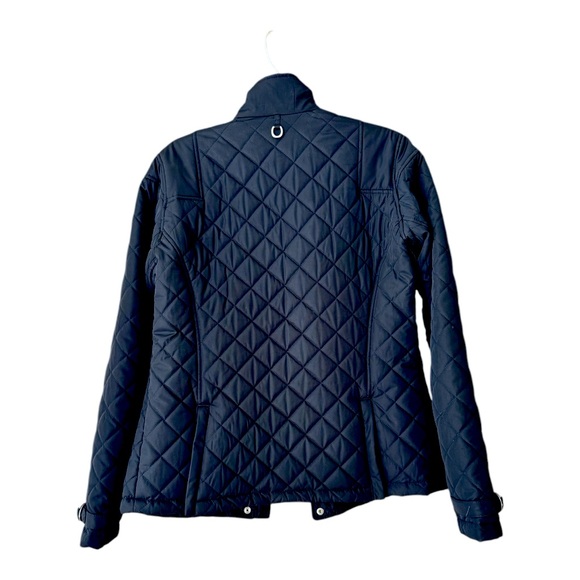Ariat Equestrian Black Quilted Puffer Full Zip Riding Jacket, Women’s Large - Picture 8 of 9